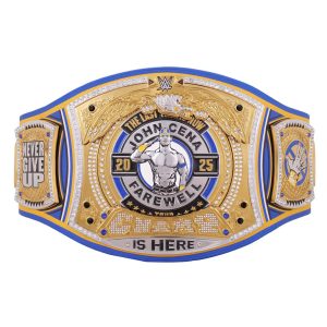 WWE John Cena Farewell Tour 2025 Money In The Bank Los Angeles Spinner Championship Replica Title Belt